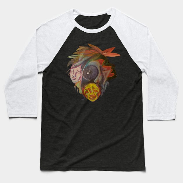 POC painting Baseball T-Shirt by BrokenTrophies